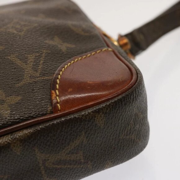 LOUIS VUITTON Monogram Marly Dragonne GM Clutch Bag M51825 LV Auth 70474 - Picture 10 of 14